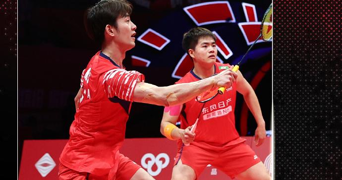 “梁王”组合逆转印度选手，晋级年终总决赛男双决赛