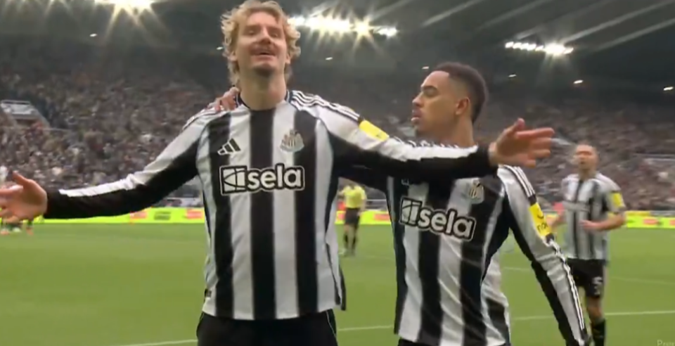 纽卡梦幻开局！沃尔特马德3分钟闪击，破21天球荒，蓝军防线遭炮轰