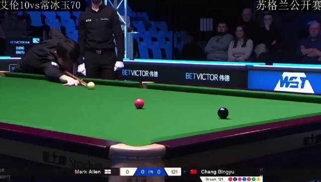 苏格兰公开赛第二场半决赛正在进行中