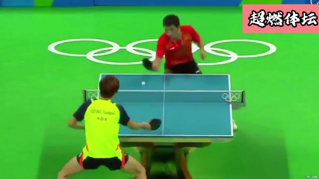 张继科最血性一战，强忍腰伤对战韩国一哥，最后时刻实现绝地逆转 乒乓球