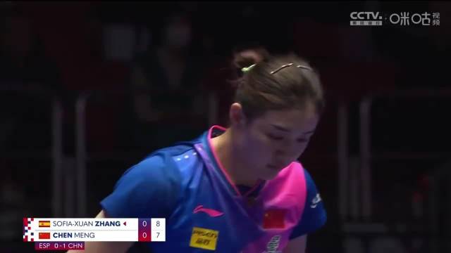 怎么敢和陈梦拼正手啊！