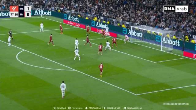 罗德里戈距离一个天才般的进球也只差了几厘米