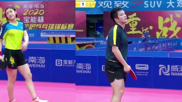 樊振东全锦赛混双轻松晋级，搭档默契引热议