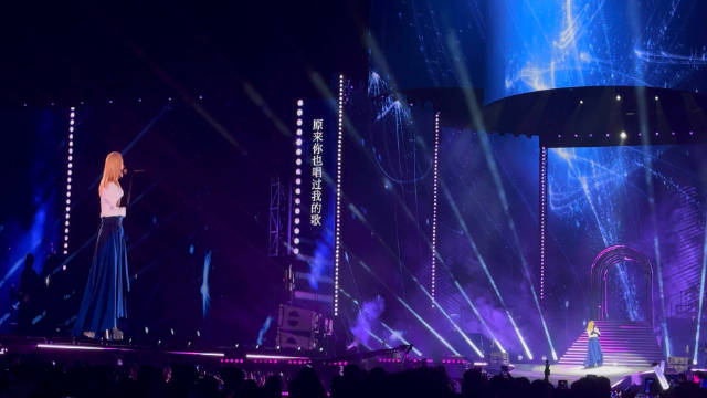 梁静茹广州演唱粤语歌《原来你也唱过我的歌》