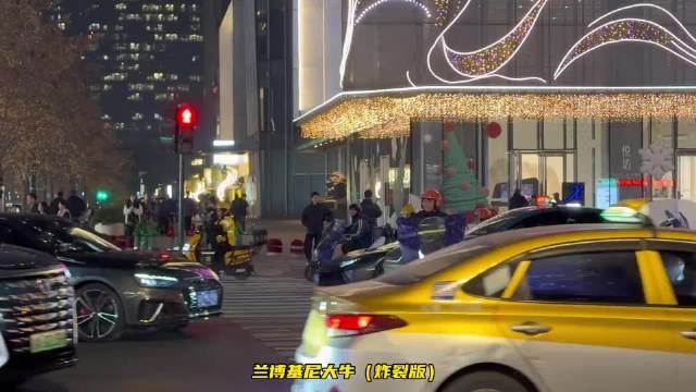 兰博基尼大牛声浪直接冲天响，迈凯轮塞纳出街，法拉利488敞篷秀声浪