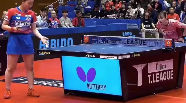 张本美和3比0横扫早田希娜，T联赛再演宿敌对决