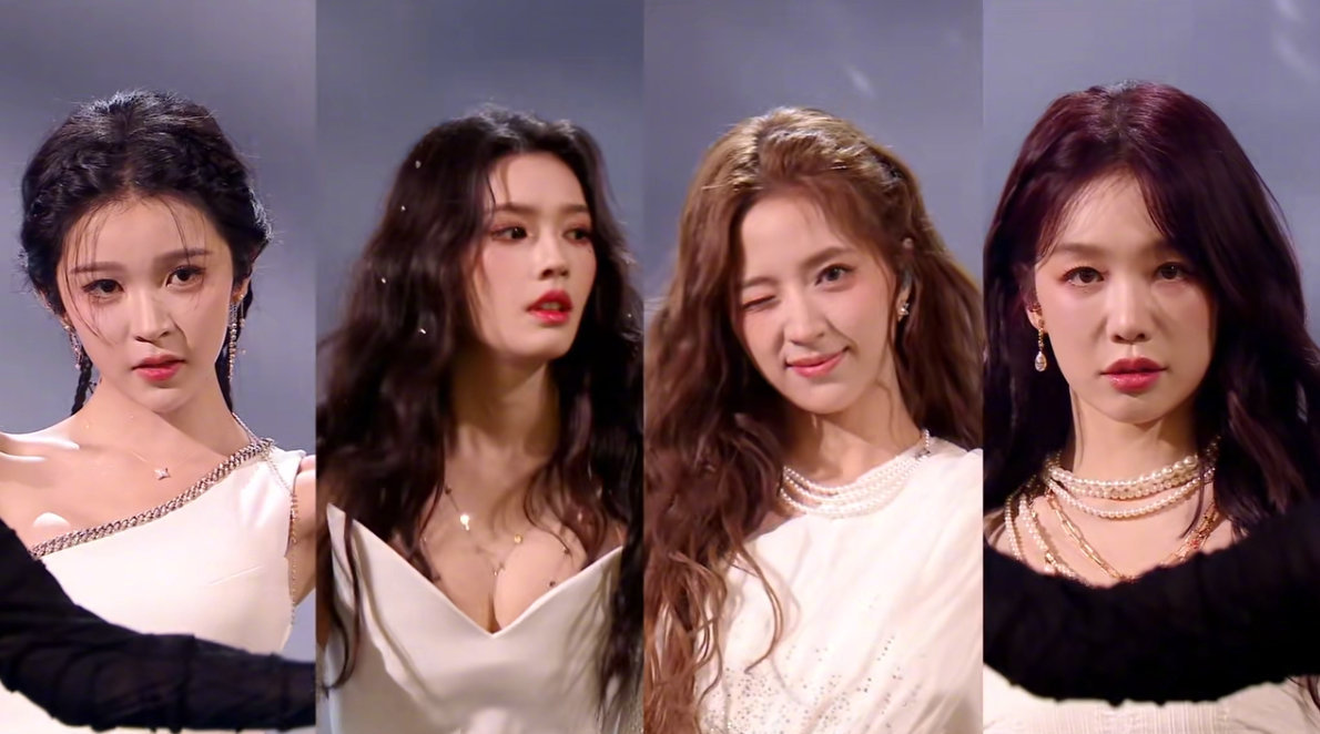 林允欧阳娣娣徐梦洁饶嘉迪合唱《野心家》舞台