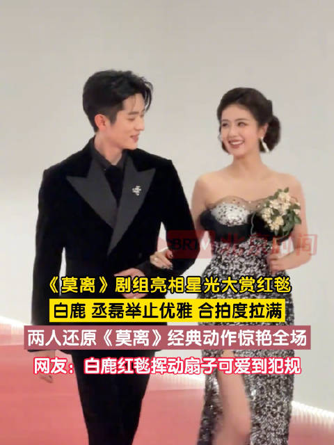 白鹿丞磊优雅亮相