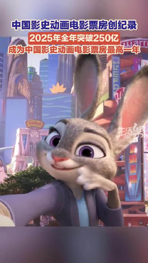 2025年动画电影票房前三