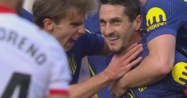 超级世界波！科克重炮轰门，8年首次西甲连场破门，媒体人狂赞