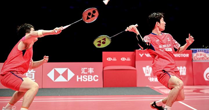 羽毛球丨世巡赛总决赛：中国组合梁伟铿/王昶获男双亚军