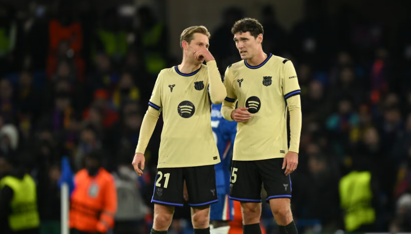 又伤一个？巴塞罗那证实克里斯滕森前十字韧带撕裂