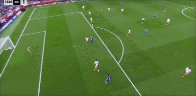 半场：马竞2-0赫罗纳，科克穿云箭，加拉格尔建功