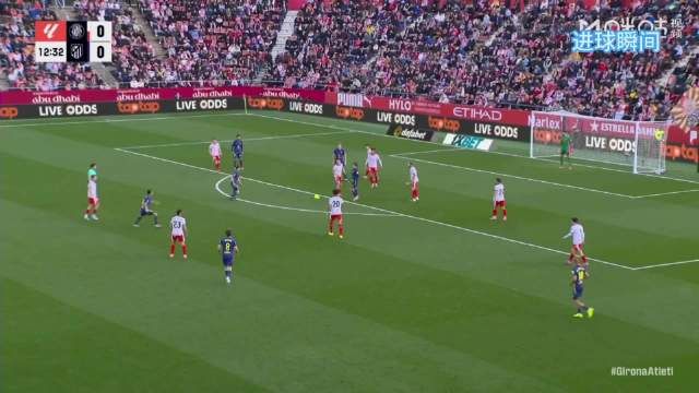 格子弧顶撞墙配合，倒地卧射死角！最终赫罗纳0-3赫罗纳负