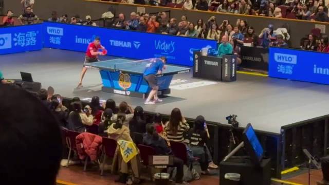 樊振东独得两分助萨尔布吕肯3比2胜杜塞尔多夫