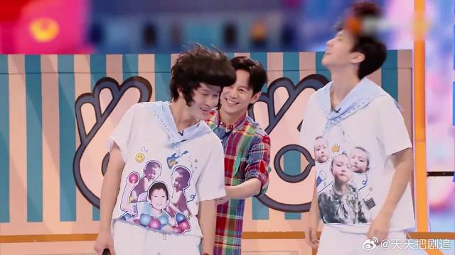 王勉简直太逗，戴上假发瞬间长个，但跟王俊凯一比差太远