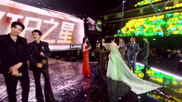 陈都灵丁禹兮等群星闪耀星光大赏VIP之星荣誉时刻