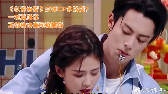 三对CP多好磕？一对真情侣，王鹤棣白鹿同框撒糖