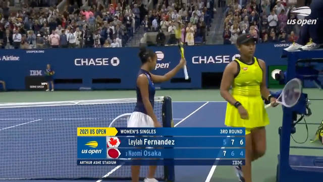 费尔南德斯淘汰卫冕冠军大坂直美