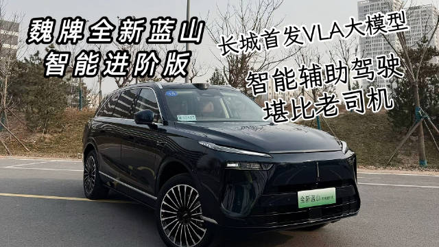 魏牌全新蓝山 智能进阶版 长城首发VLA大模型 智能辅助驾驶 堪比老司机