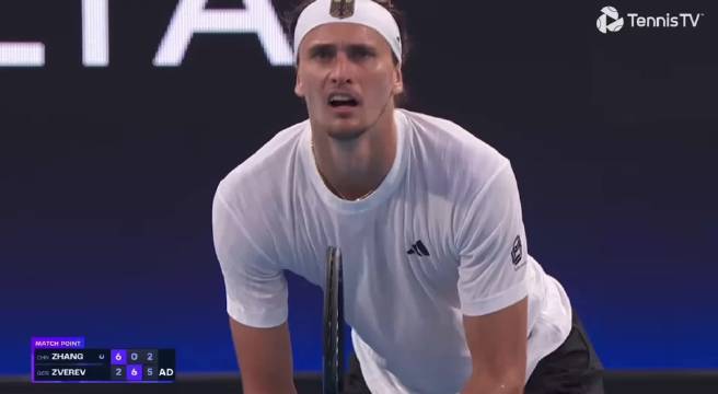 兹维列夫2025赛季年终排名第三，全年参赛26项胜率70%