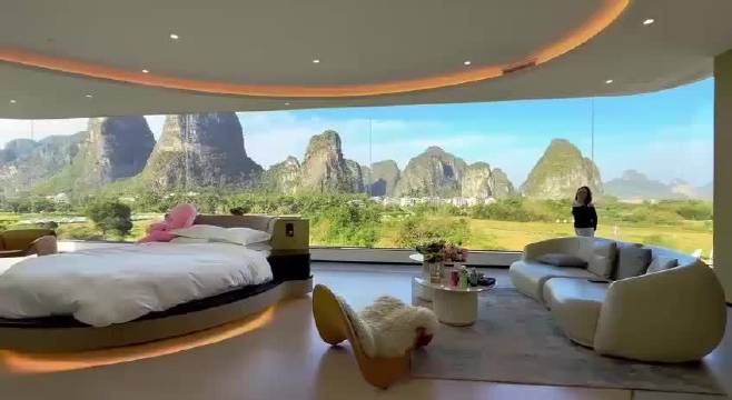 桂林现阿凡达景观酒店，每晚400美元引游客参观