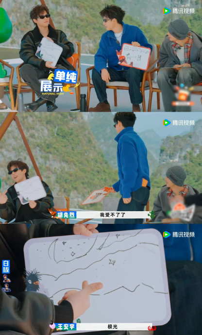 王安宇胡先煦北斗七行共绘极光，花儿与少年夏夜永驻