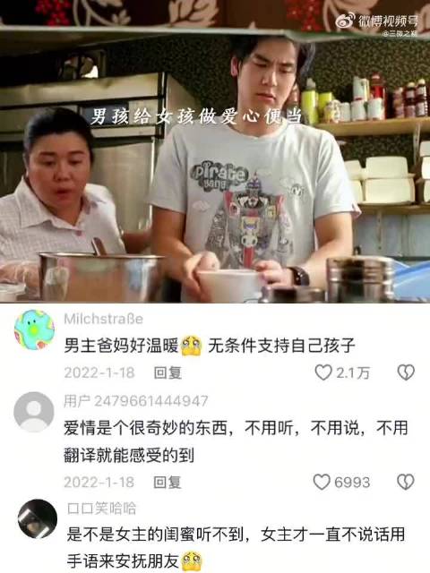 双方都以为对方是聋哑人，结果发生了一段奇妙的爱情