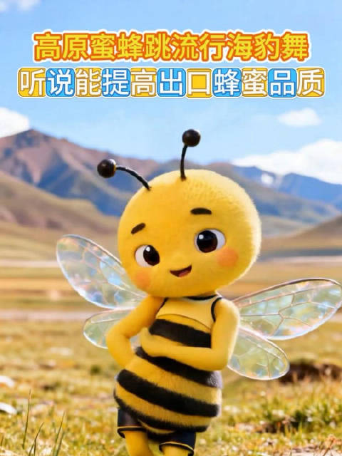 江源近观第十期-高原蜜蜂跳流行海豹舞 听说能提高出口蜂蜜品质
