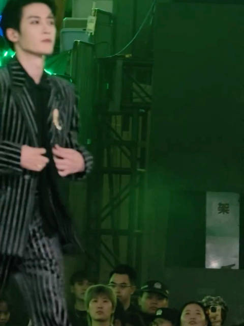 檀健次星光大赏领奖引粉丝尖叫