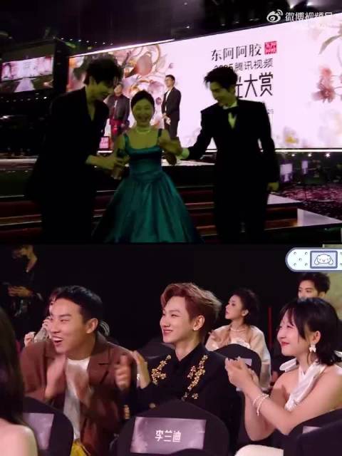 徐志胜冲扶金靖未果尴尬扑进汪苏泷怀，众星笑场