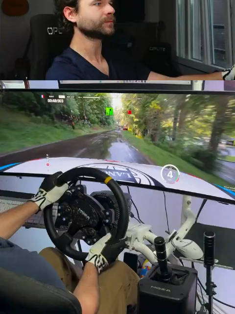 歪果仁高能赛车体验获赞