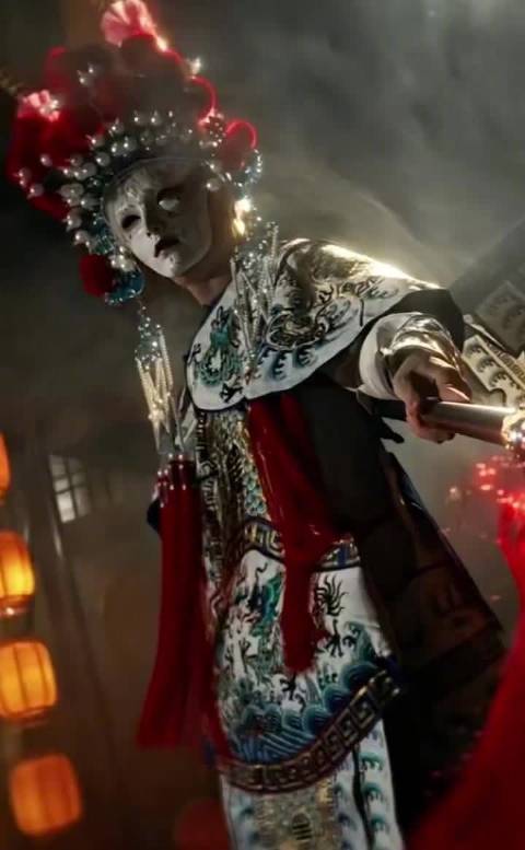 丁禹兮傩戏造型惊艳