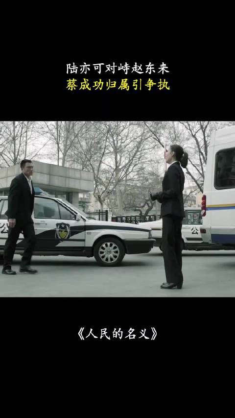 人民的名义：陆亦可对峙赵东来，蔡成功归属引争执！