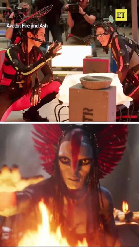 《阿凡达：火与烬》全动补拍摄无特效化妆