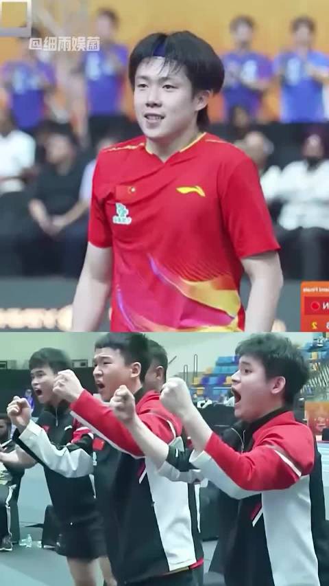 林诗栋逆转日本后痛哭，王楚钦拥抱揭示夺冠艰辛