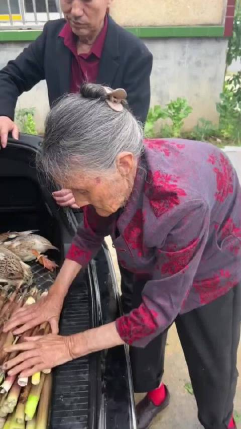 母亲 门前豪车不算富，家中有娘才是福！