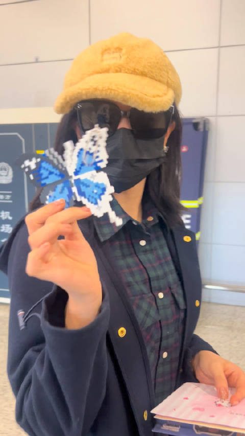 萌萌的盐西和我的拼豆嘿嘿