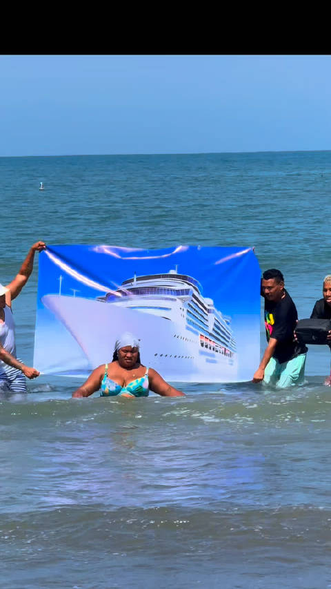 突然出现这么大一艘游轮，大马可吓得不轻啊