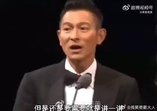 2013年香港电影金像奖颁奖典礼上的刘德华和张曼玉！