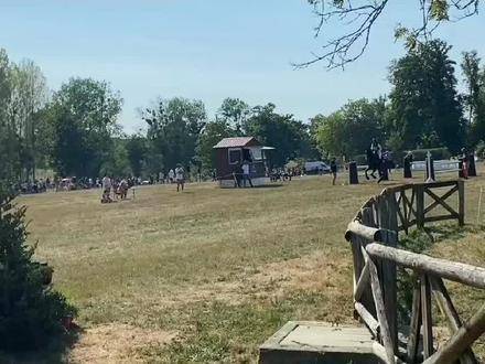 马术三项赛越野段挑战极限，骑手实力面临终极检验