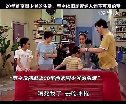 网友热议《家有儿女》展现京圈少爷生活，童年差异引共鸣