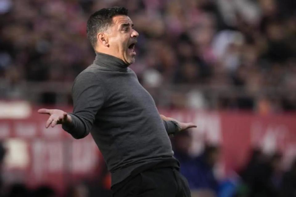 赫罗纳主帅：马竞的防守滴水不漏，我们缺乏进攻手段