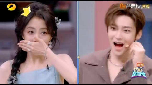 侯明昊谭松韵你好星期六互动引热议