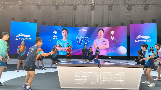 能和马龙、陈梦组双打，这两孩子回去能和同学吹三年