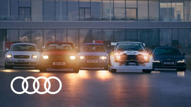 奥迪SQ6 e-tron对比传奇quattro车型完成强度测试