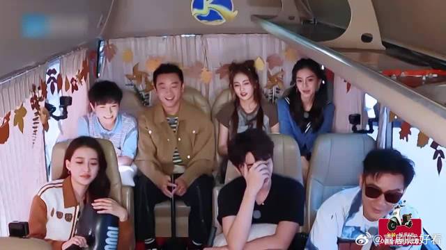 白鹿杨颖玩游戏抬杠，李晨沙溢无辜躺枪，展开无差别攻击