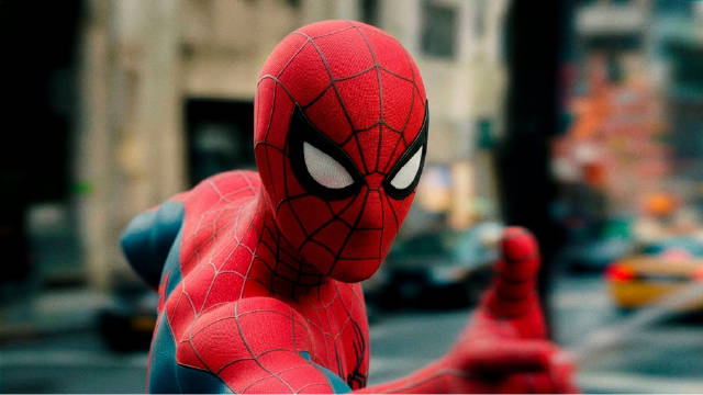 对比前几天的《蜘蛛侠4 》泄露预告，又出了一个相对清晰一点的版本