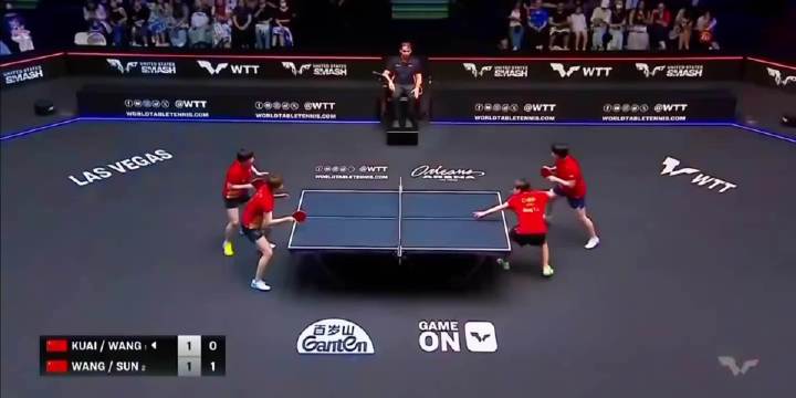 2025美国大满贯国乒四将激战引爆全场