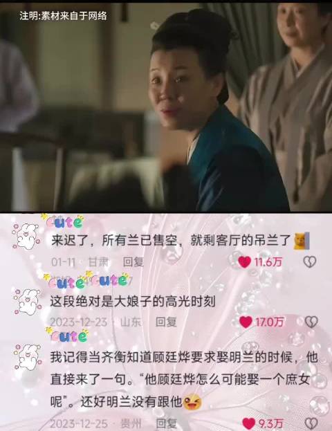 大娘子的高光时刻 知否知否应是绿肥红瘦